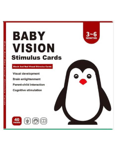 Tarjetas de Estimulación Visual para Bebés Evolve Heritage 3-6 Meses