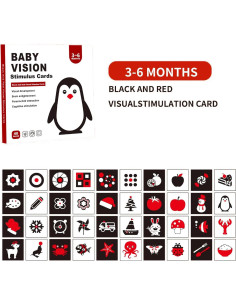 Tarjetas de Estimulación Visual para Bebés Evolve Heritage 3-6 Meses 2