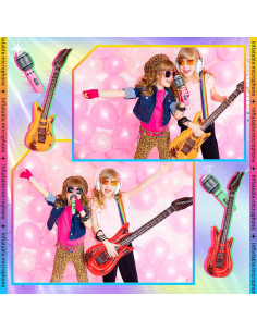 Conjunto de 36 Instrumentos Inflables Chitidr para Fiesta Musical 2