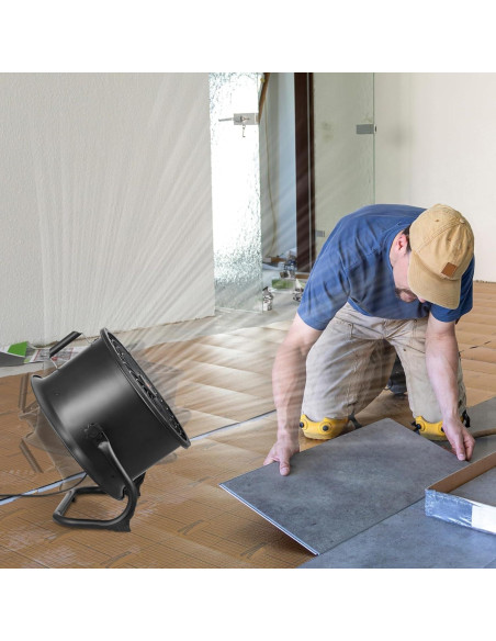 Ventilador de Piso VEVOR 35.56 cm Industrial 3 Velocidades