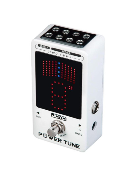 JOYO Power Tune JF-18R Fuente de Alimentación y Afinador 9V