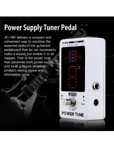JOYO Power Tune JF-18R Fuente de Alimentación y Afinador 9V 2