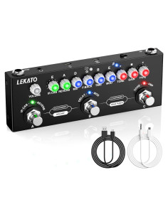 Pedal de Efectos Múltiples LEKATO CUBE BABY para Guitarra