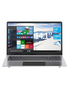 Laptop SAIWAN A1407N 14.1" FHD 6GB RAM 128GB Gris Oscuro