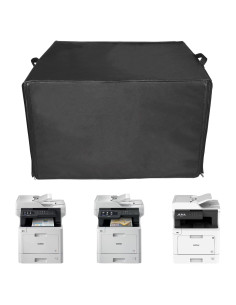 Funda Protectora Antiestática para Impresora Brother Negra