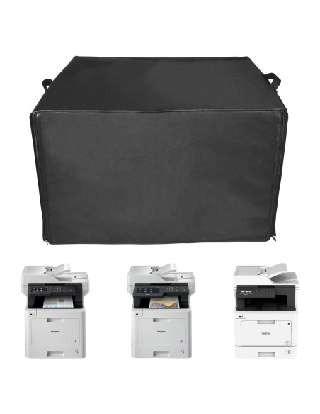 Funda Protectora Antiestática para Impresora Brother Negra