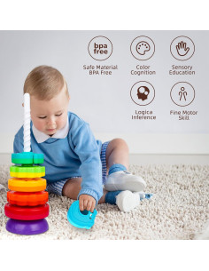 Juguetes Montessori Educativos PracticeJQDEN para Bebés 1-3 Años 2