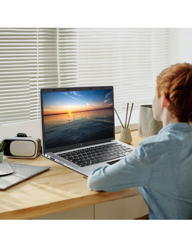 Laptop SAIWAN A1407N 14.1" FHD 6GB RAM 128GB Gris Oscuro