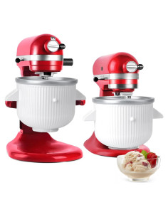 Hacedor de Helados Kitwanda 2 Cuartos para Batidora Kitchenaid