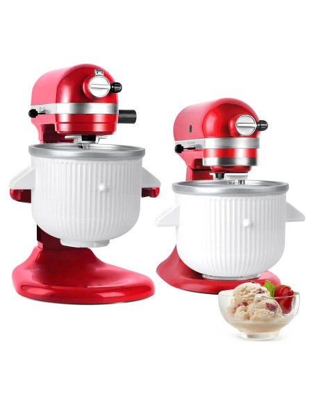 Hacedor de Helados Kitwanda 2 Cuartos para Batidora Kitchenaid