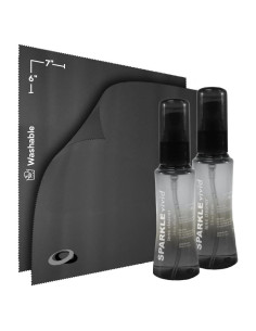Kit de Limpieza de Gafas OPTIPAK - 2 Sprays 60ml + 2 Paños