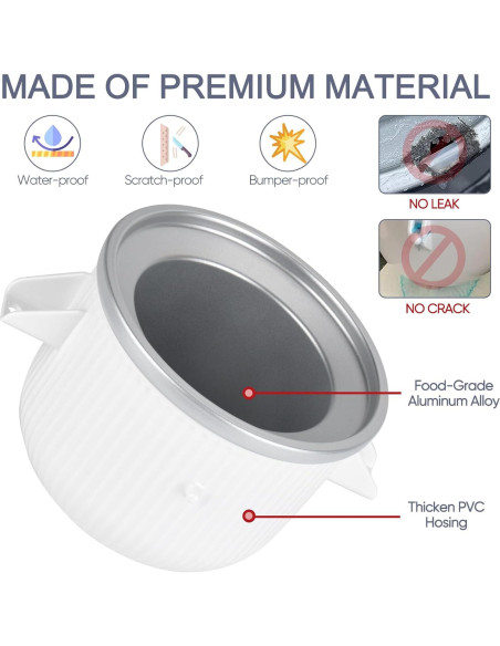 Hacedor de Helados Kitwanda 2 Cuartos para Batidora Kitchenaid