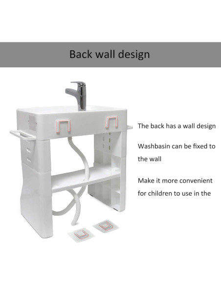 Lavabo Infantil Portátil HTTMT para Autocuidado Niños