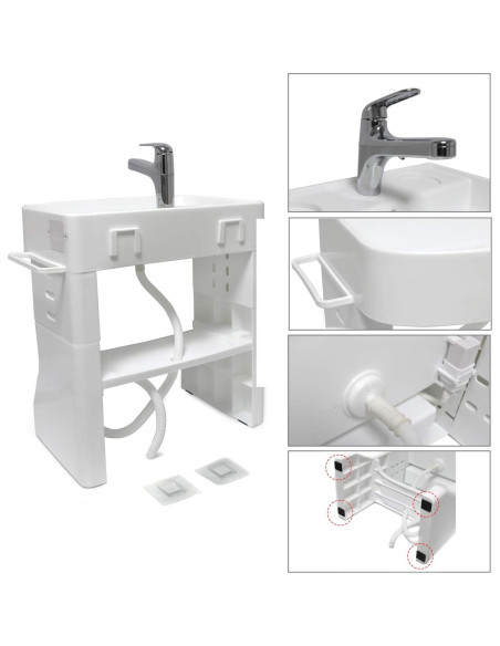Lavabo Infantil Portátil HTTMT para Autocuidado Niños