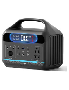 Estación de Energía Portátil Daran 600W 288Wh para Camping