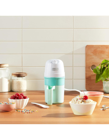 DASH Mi Pint Máquina de Helados Aqua 1.6 Tazas Multiusos