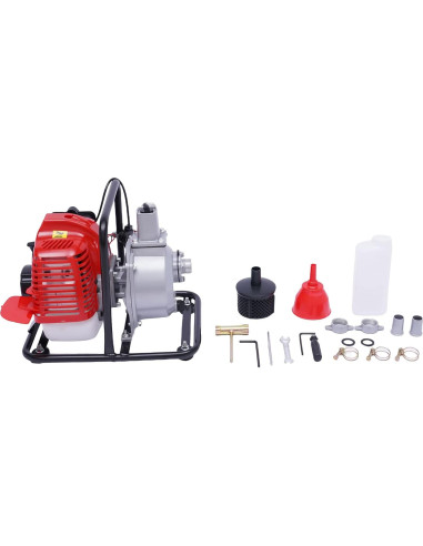Bomba de Agua a Gasolina Eapmic 2HP 43CC 27m/h Portátil