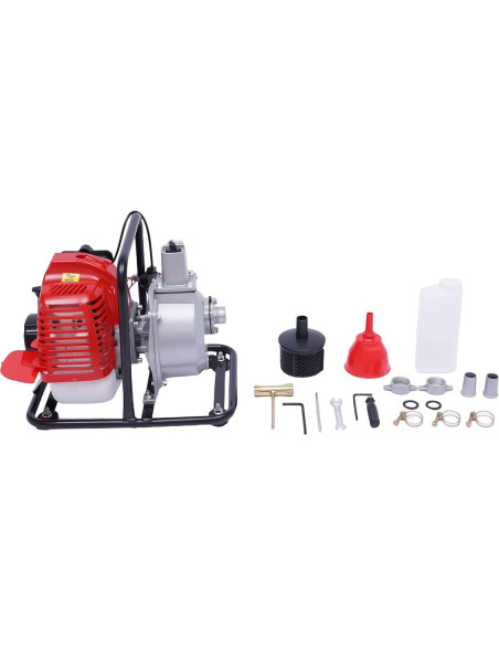 Bomba de Agua a Gasolina Eapmic 2HP 43CC 27m/h Portátil