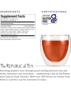 Té Herbal El Republicano del Té Berry Aloe 36 Bolsitas 2