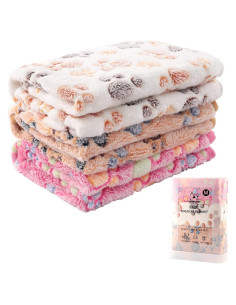 Paquete de 3 mantas para mascotas MIWOPET - Forro polar suave