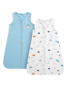 Saco de Sueño para Bebés DaysU Algodón 6-12 Meses Dinosaurio