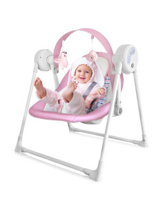 Columpio Plegable para Bebés RIVIPLOU Ultra-Compacto 6 Velocidades