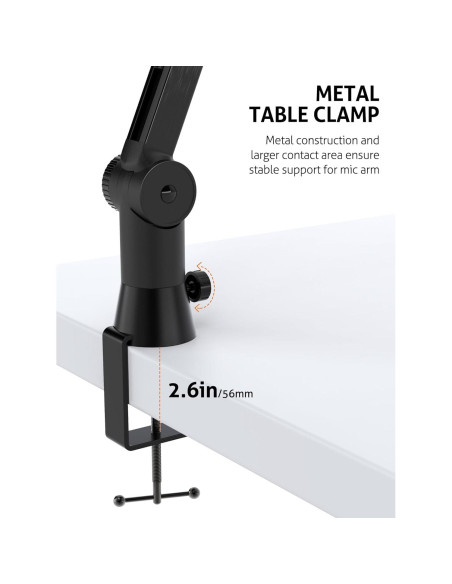 Brazo de Micrófono Blue Yeti Mejorado 1.72 kg Ajustable