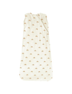 Manta para bebé unisex de muselina algodón orgánico 1.0 Tog