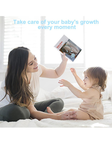 Acondicionador de Sueño para Bebés - Vibrante, 3 Intensidades, Carga Tipo-C