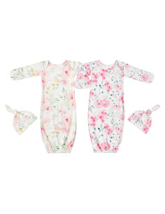 Vestido de Dormir para Bebé Giggle Angel 0-3 Meses Rosa Claro