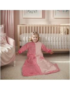 Saco de Sueño para Niños Pequeños BloomSTAR XL Rosa Algodón 2