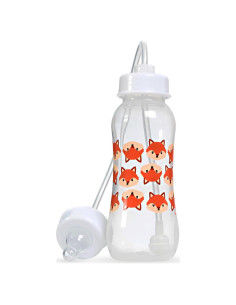 Botella Anti-Cólico para Bebés 9 oz - Sin Manos Zorro 3m+