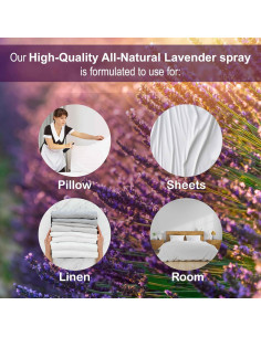 Spray de Lavanda Aromasong 118 ml - Relajante Natural para Dormir 2