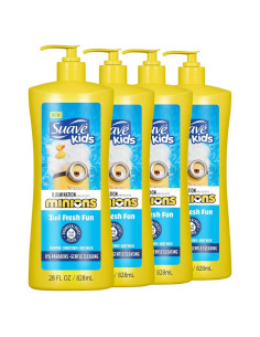 Suave Kids Minions Champú 3-en-1 1.06 L Acondicionador Gel Baño
