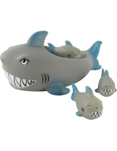 Juguetes de Baño Playmaker Tortuga Flotante con 3 Bebés 2