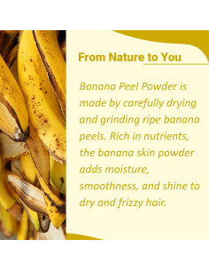 Polvo de Cáscara de Plátano Mi Naturaleza 227g - Cuidado Multiusos 2