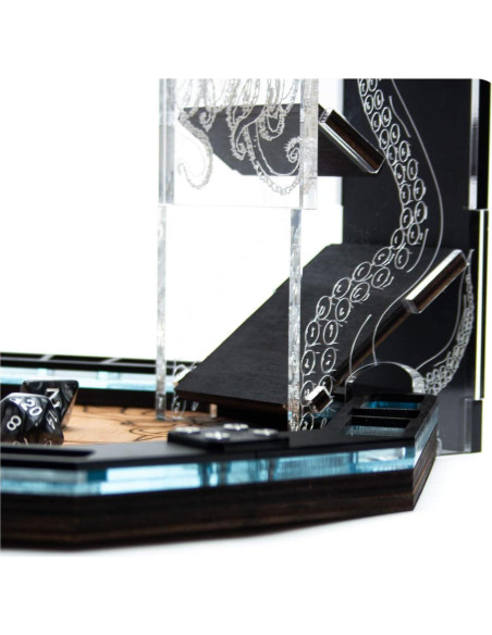 Torre de Dados C4Labs Cthulhu 28 cm para Juegos - Negro