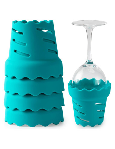 Soporte de Secado de Botellas LVLAMMAL - Silicona Doble Cara 4PCS