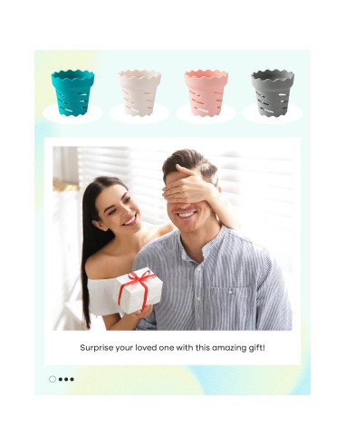 Soporte de Secado de Botellas LVLAMMAL - Silicona Doble Cara 4PCS