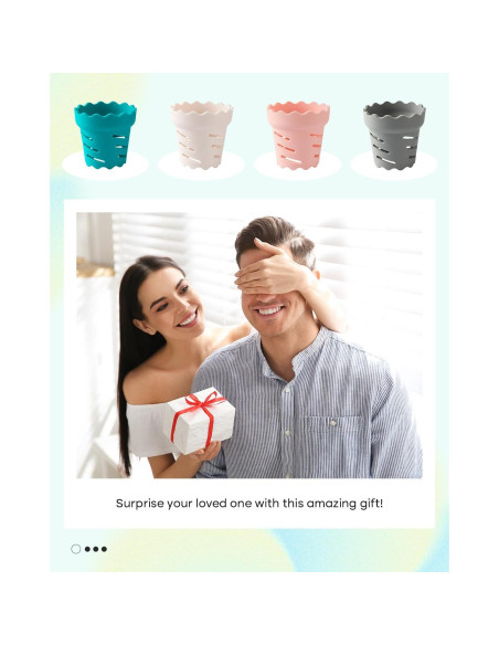 Soporte de Secado de Botellas LVLAMMAL - Silicona Doble Cara 4PCS