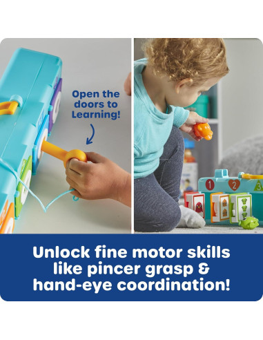 Juguete de Cerradura y Llave Learning Resources LER9807 - Actividades Montessori para Niños