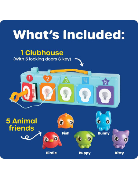 Juguete de Cerradura y Llave Learning Resources LER9807 - Actividades Montessori para Niños