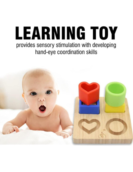 Juguete de Silicona Mi Pequeño Nugget - Puzzle Corazón 249g