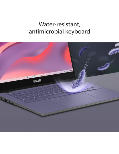 ASUS Chromebook CM14 14" HD Antirreflejo 4GB 64GB Gris