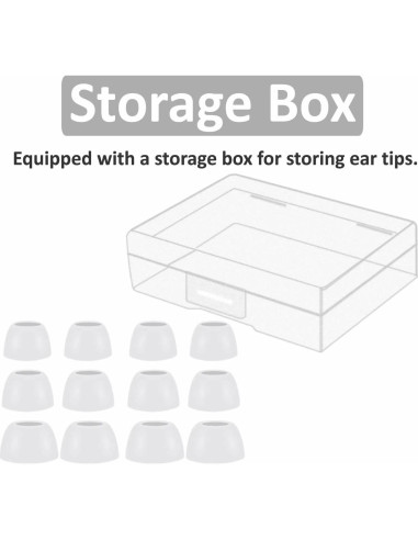 6 Pares de Puntas de Silicona para Galaxy Buds Pro IiEXCEL