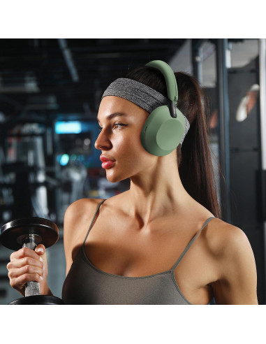 Funda de Silicona Verde Cactus para Auriculares Sony WH-1000XM5