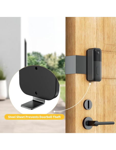 Soporte de timbre Blink 2 generación antirrobo sin perforaciones