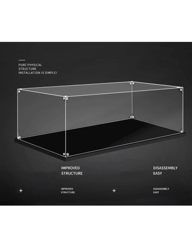 Caja de Exhibición Acrílica 3mm Welkin DC para Lego 43230