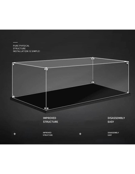Caja de Exhibición Acrílica 3mm Welkin DC para Lego 43230 Caja de Exhibición Acrílica 3mm Welkin DC para Lego 43230
