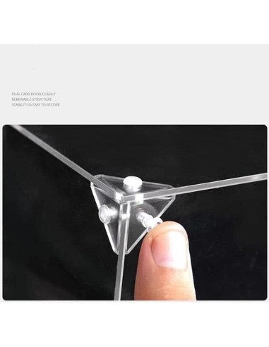 Caja de Exhibición Acrílica 3mm Welkin DC para Lego 43230